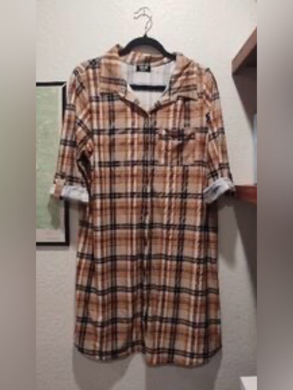 #1401 NWT Jolie & Joy long super soft tunic shirt/kimono